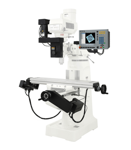 JTM-4VS Mill With 2-Axis ACU-RITE G-2 MILLPWR CNC - Jet