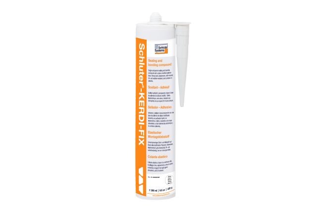 KERDI-FIX Sealing/Bonding – 290ML Bright White - Schluter