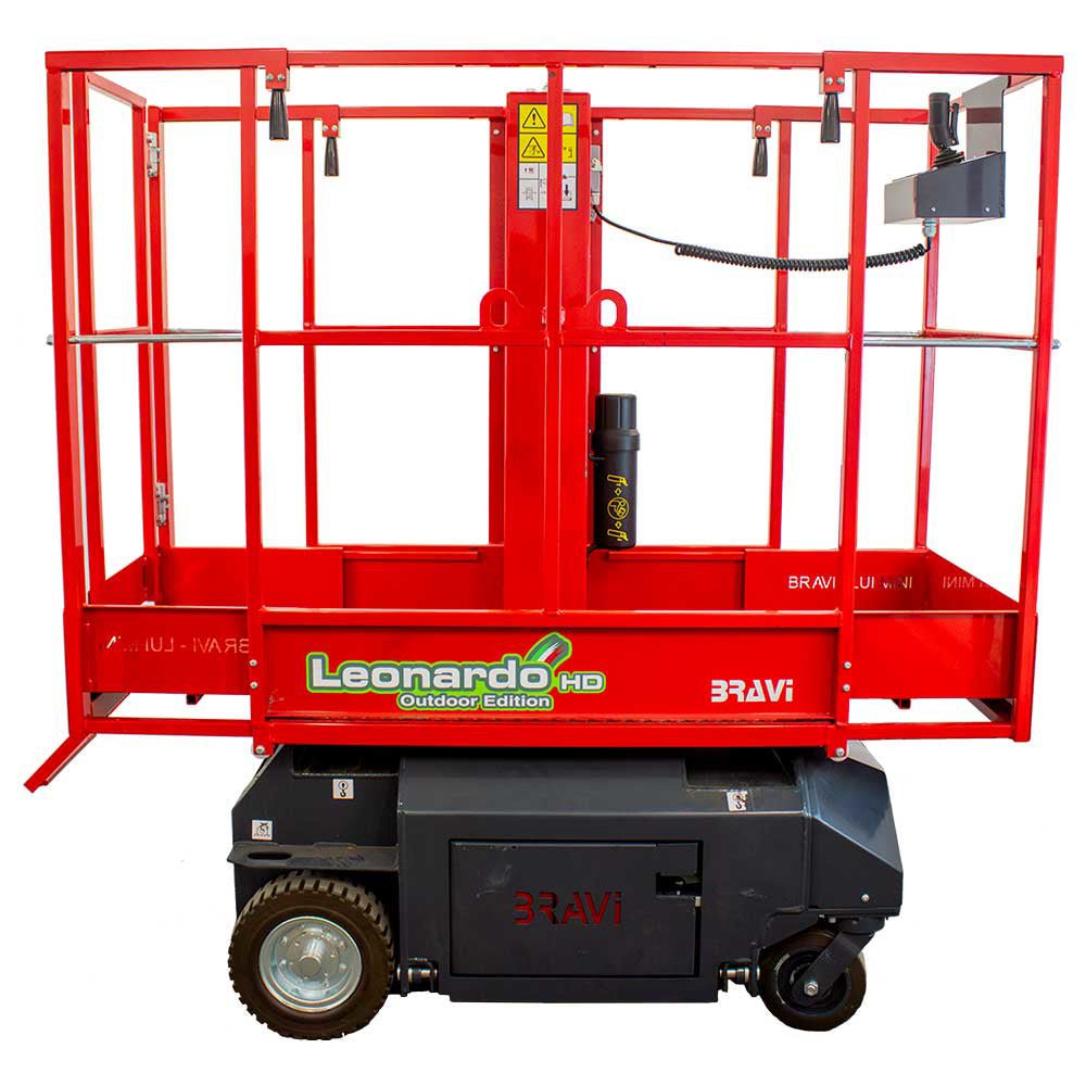 Leonardo HD Lift | Driveable | 1 Man | 10-Ft. Platform Height | 100 Ah - Bravi-Platforms