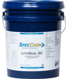 LithSeal SC- Lithium Silicate Concrete Sealer/Densifier - SpecChem