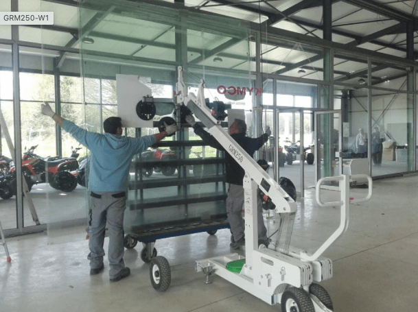 Manual Glass Robot GRM250 - DTS Glass & Material Handling Equipment