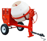 MC12PH Multiquip Polyethylene-Drum Concrete Mixer - Multiquip