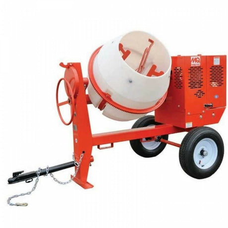 MC64PH8 Multiquip Polyethylene-Drum Concrete Mixer - Multiquip