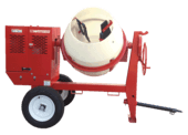 MC94PE Multiquip Polyethylene-Drum Concrete Mixer - Multiquip