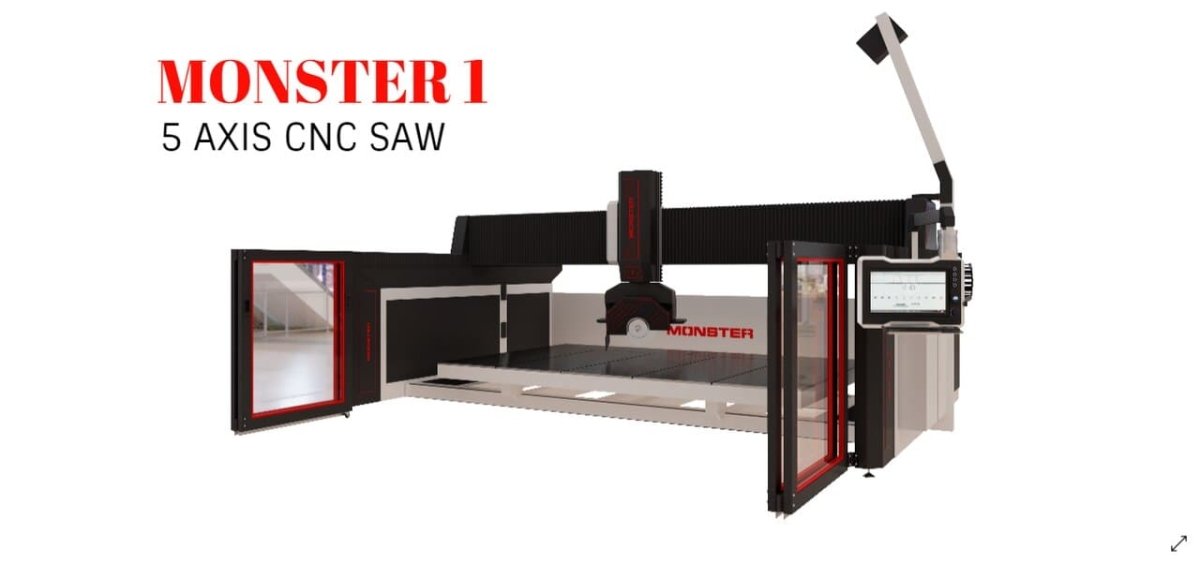 Monster 1 - 5 Axis CNC Machine - D2 Technologies