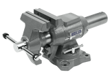 Multi-Purpose Bench Vise, 4-1/2" Jaw Width", 360° Rotating Head & Base - Wilton