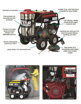 NorthStar Hot Pressure Washer | 3,000 PSI | 4.0 GPM | Honda GX390 NorthStar