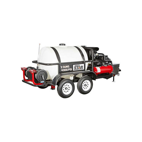 NorthStar Hot Pressure Washer | Trailer Mounted | 4000 PSI | 7.0 Gpm | E740 - NorthStar