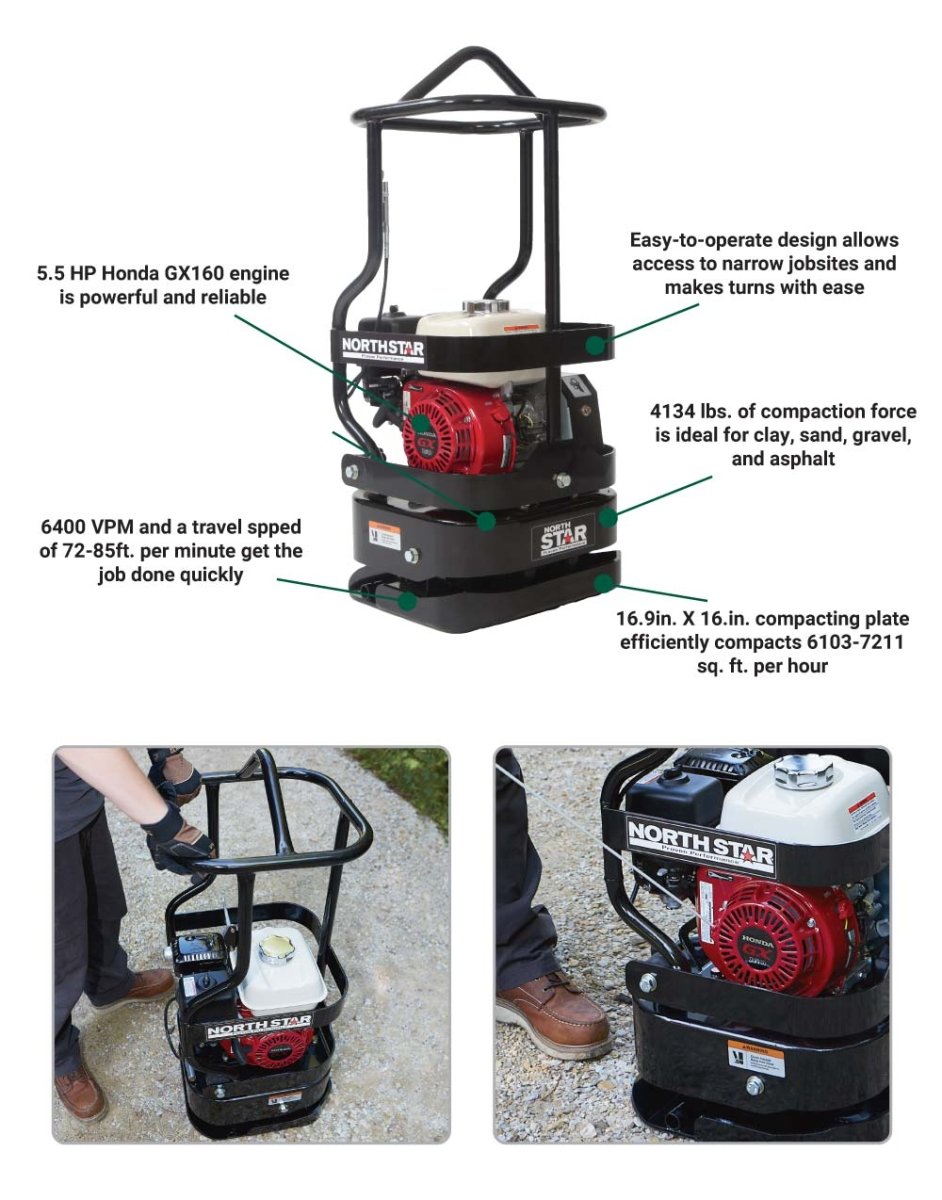 NorthStar Tamping Rammer | Honda GX160 NorthStar