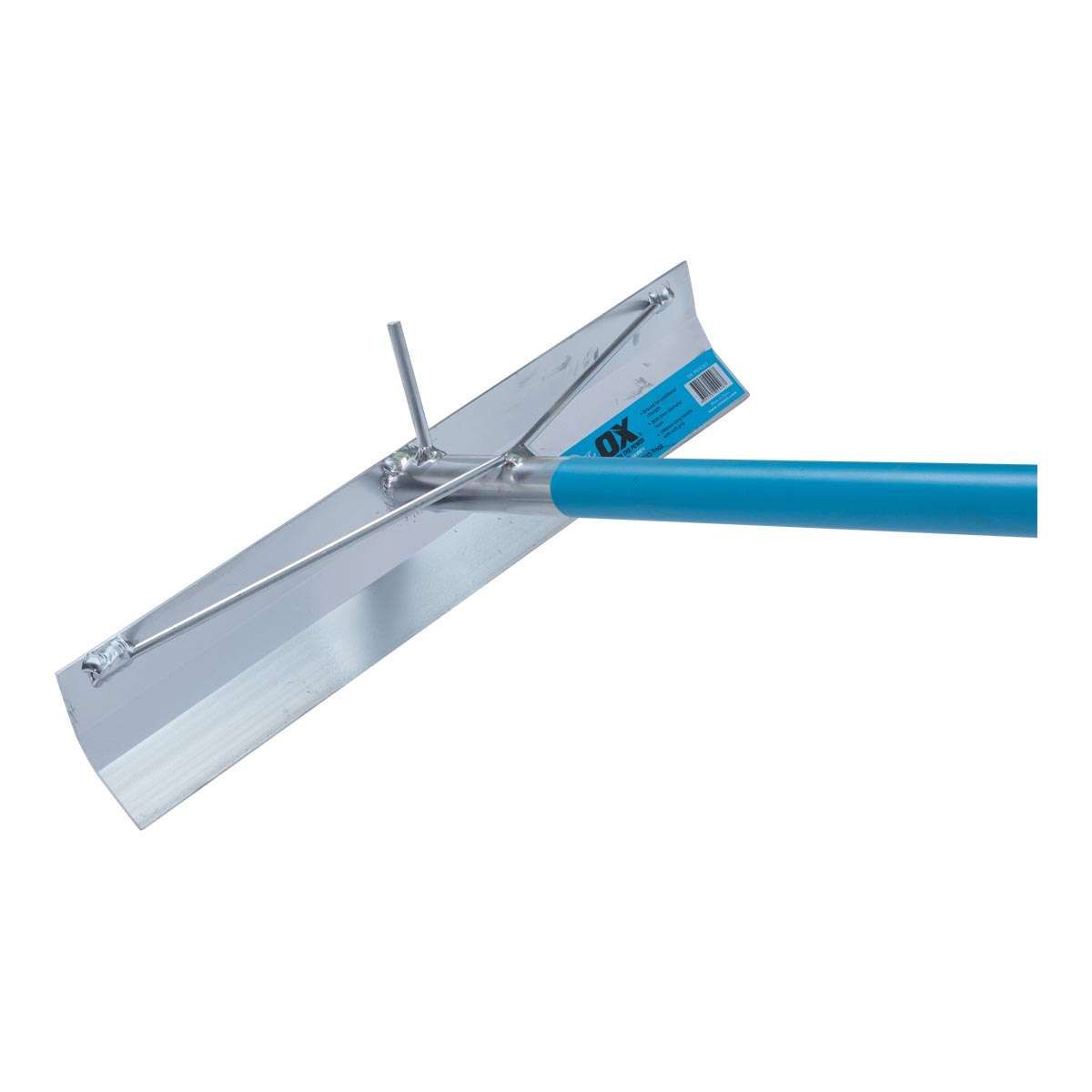 Ox Pro Alu Concrete Rake/Spreader With Hook 20"X4" (495X102Mm) - Ox Tools