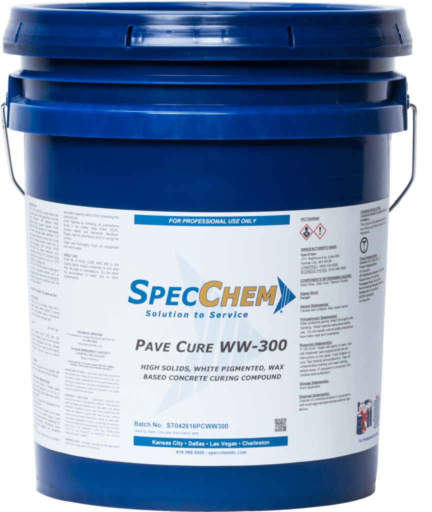 Pave Cure WW - SpecChem