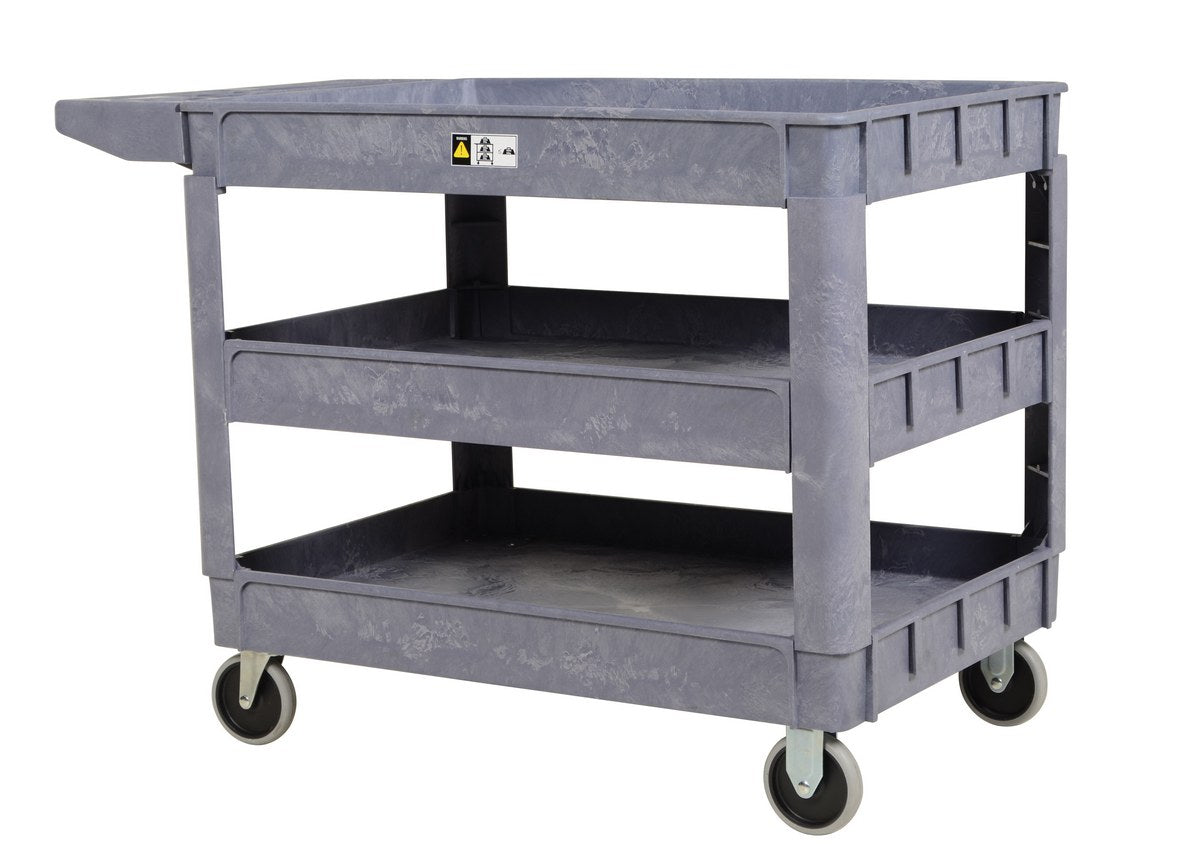 Plastic Utility Service Carts - Vestil