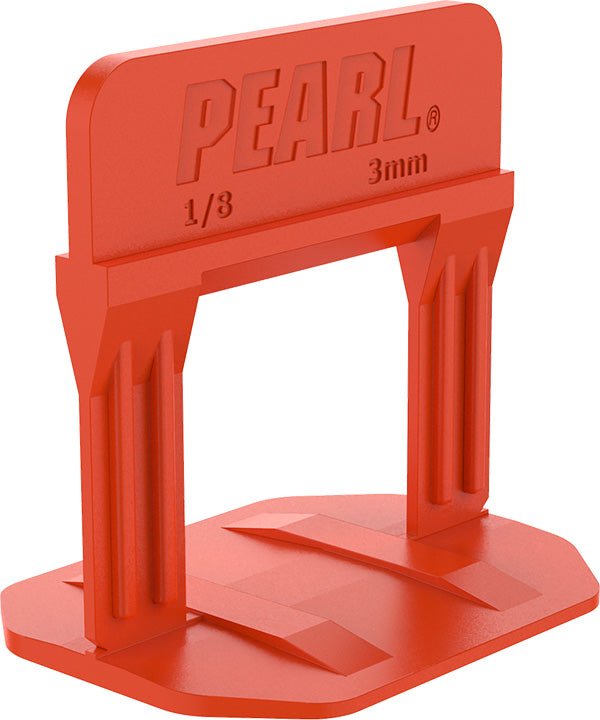 PLS Red Leveling Clips 1/8" - Pearl Abrasive