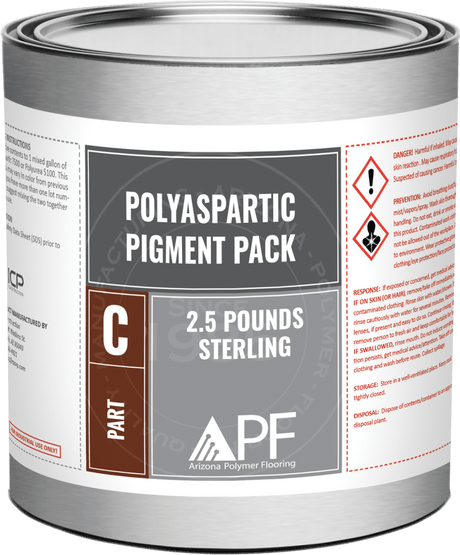 Polyaspartic Pigment Packs For 1 Gallon Kits - Arizona Polymer Flooring