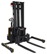 Powered Stacker with Power Drive, Power Lift, & Power Fork Reach - Vestil