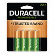 Pre-Charged Rechargeable Battery, NiMH, AA, 1.2V - Duracell