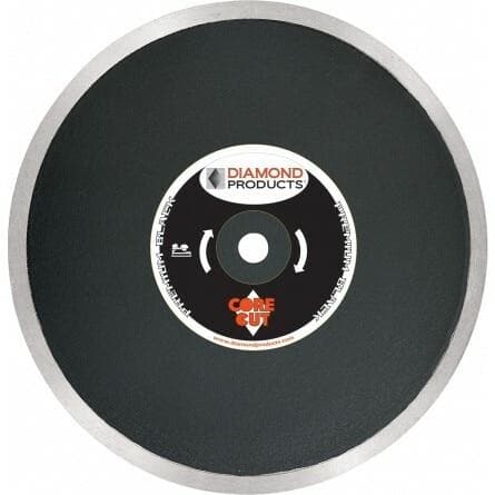 Premium Black Continuous Rim Tile Diamond Blades - Diamond Products