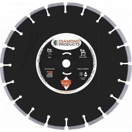 Premium Black Cured Concrete Blades - Diamond Products