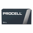 Procell Battery, Non-Rechargeable Dry Cell Alkaline, 9V (12 Count) - Duracell