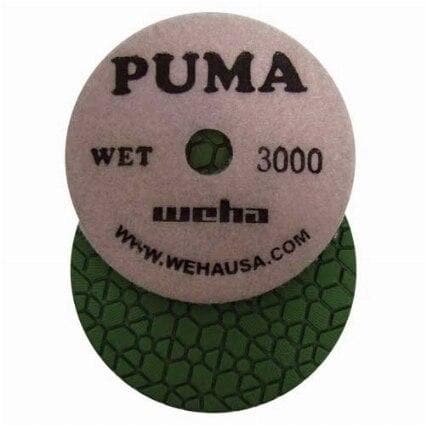 Puma Diamond Polishing Pads Wet Geo Pattern Granite Quartz - Economy - Weha