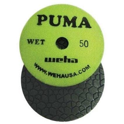 Puma Diamond Polishing Pads Wet Geo Pattern Granite Quartz - Economy - Weha