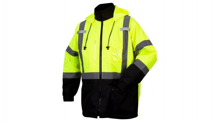 Pyramex Hi-Vis Class 3 Lime Parkas - RP31 Series - Pyramex