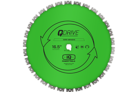 Q-Drive Blades 16.5" Abrasive Materials Blade - IQ Power Tools