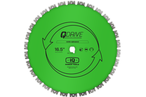 Q-Drive Blades 16.5" Abrasive Materials Blade - IQ Power Tools