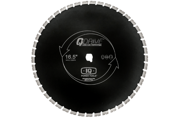 Q-Drive Blades 16.5" Combination Masonry Blade - IQ Power Tools