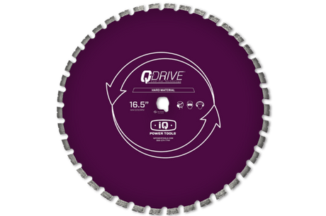 Q-Drive Blades 16.5" Hard Materials Blade - IQ Power Tools