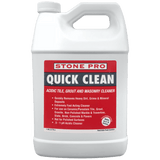 Quick Clean Acidic Tile & Grout Cleaner - Stone Pro