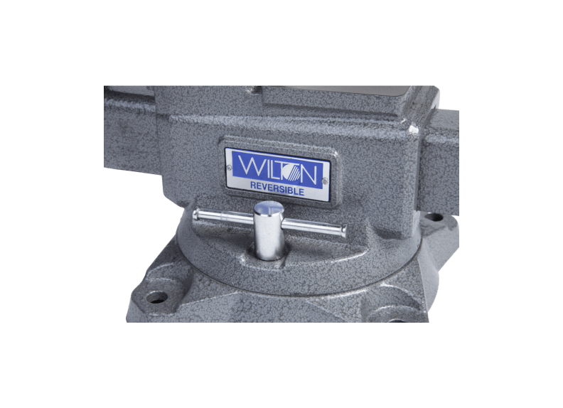 Reversible Bench Vise 6-1/2” Jaw Width with 360° Swivel Base Wilton