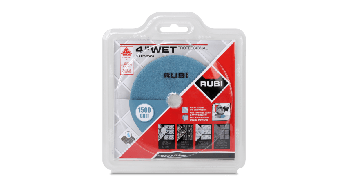 Rubi Wet Polishing Pads - Rubi Tools