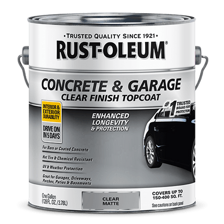 Rust-Oleum Concrete And Garage Floor Paint Floor Topcoat - Gallon (2 Count) - Rust-Oleum