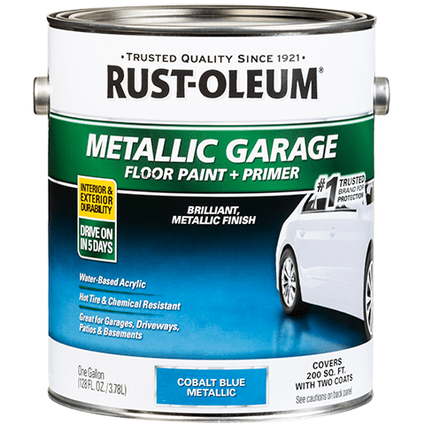 Rust-Oleum Concrete and Garage Metallic Floor Paint - Gallon (2 Count) - Rust-Oleum