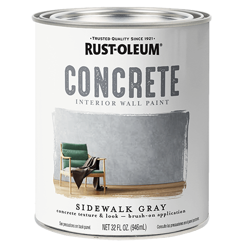 Rust-Oleum Concrete Interior Wall Paint - Quart (2Count) - Rust-Oleum