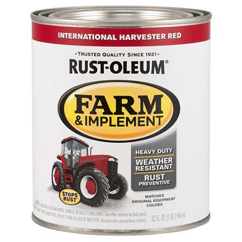 Rust-Oleum Farm & Implement Paint - Rust-Oleum