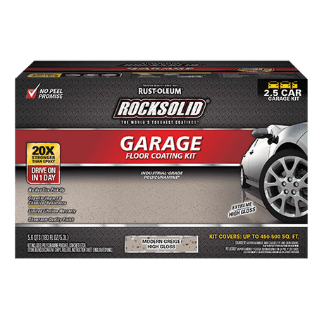 Rust-Oleum Rocksolid Polycuramine® Garage Floor Coating Kit - Rust-Oleum