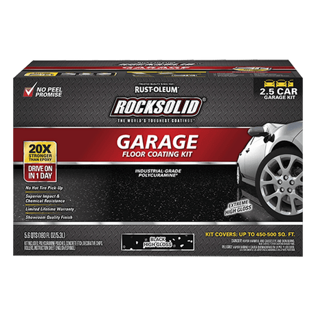 Rust-Oleum Rocksolid Polycuramine® Garage Floor Coating Kit - Rust-Oleum