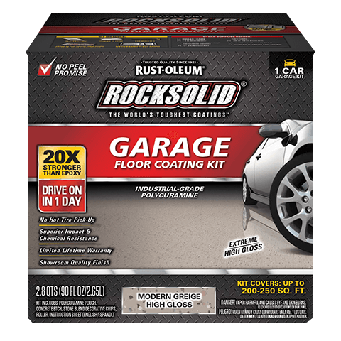 Rust-Oleum Rocksolid Polycuramine® Garage Floor Coating Kit - Rust-Oleum