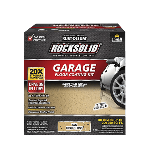 Rust-Oleum Rocksolid Polycuramine® Garage Floor Coating Kit - Rust-Oleum