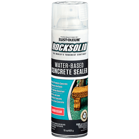 Rust-Oleum Rocksolid Semi Transparent Concrete Stain Aerosol - 15oz Spray (6 Count) - Rust-Oleum