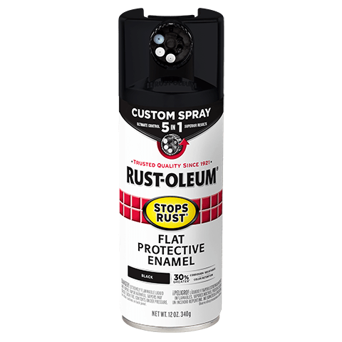 Rust-Oleum® Stops Rust® Protective Enamel with Custom Spray 5-in-1 - 6 Count - Rust-Oleum