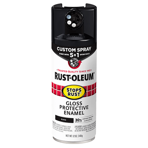 Rust-Oleum® Stops Rust® Protective Enamel with Custom Spray 5-in-1 - 6 Count - Rust-Oleum