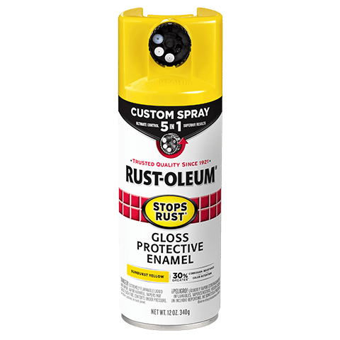 Rust-Oleum® Stops Rust® Protective Enamel with Custom Spray 5-in-1 - 6 Count - Rust-Oleum