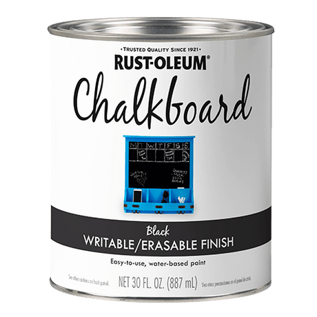 Rust-Oluem Chalkboard Black Paint - Rust-Oleum