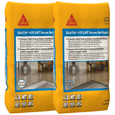 SikaTile®-425 LHT Secure Set Rapid Modified Mortar - Sika