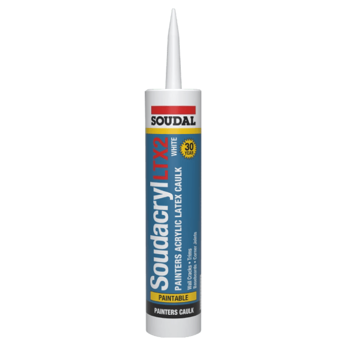 Soudacryl LTX2 - Case of 12 - Soudal