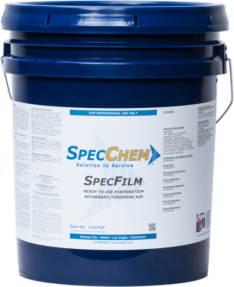 Specfilm Ready-To-Use Evaporation Retardant/Finishing Aid - SpecChem