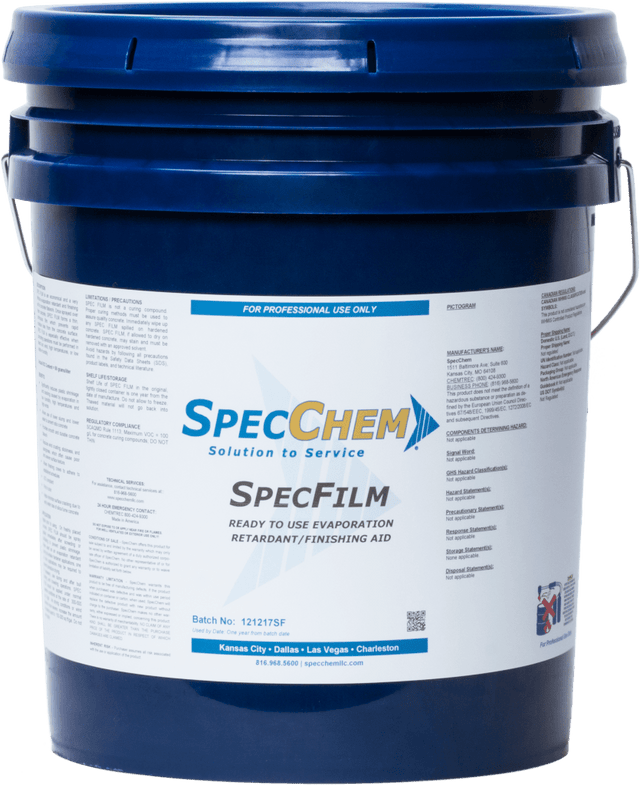 Specfilm Ready-To-Use Evaporation Retardant/Finishing Aid - SpecChem